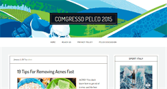 Desktop Screenshot of congressospeleo2015.org