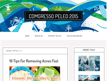 Tablet Screenshot of congressospeleo2015.org